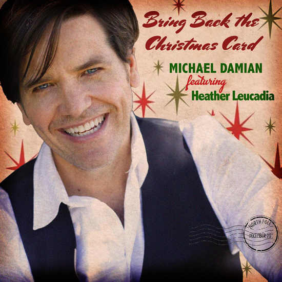 Michael Damian bring back the christmas card cover